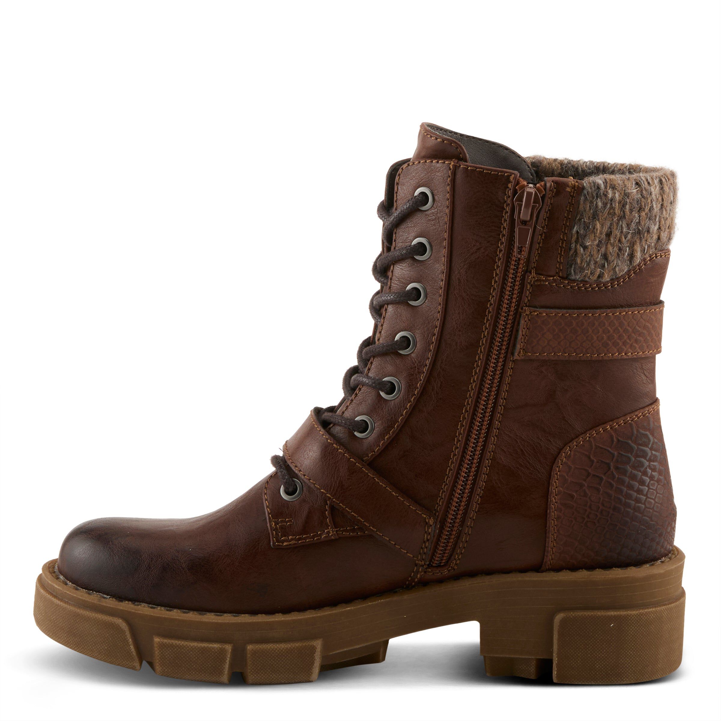 Mahanda Bootie, BROWN, alternate image number 2