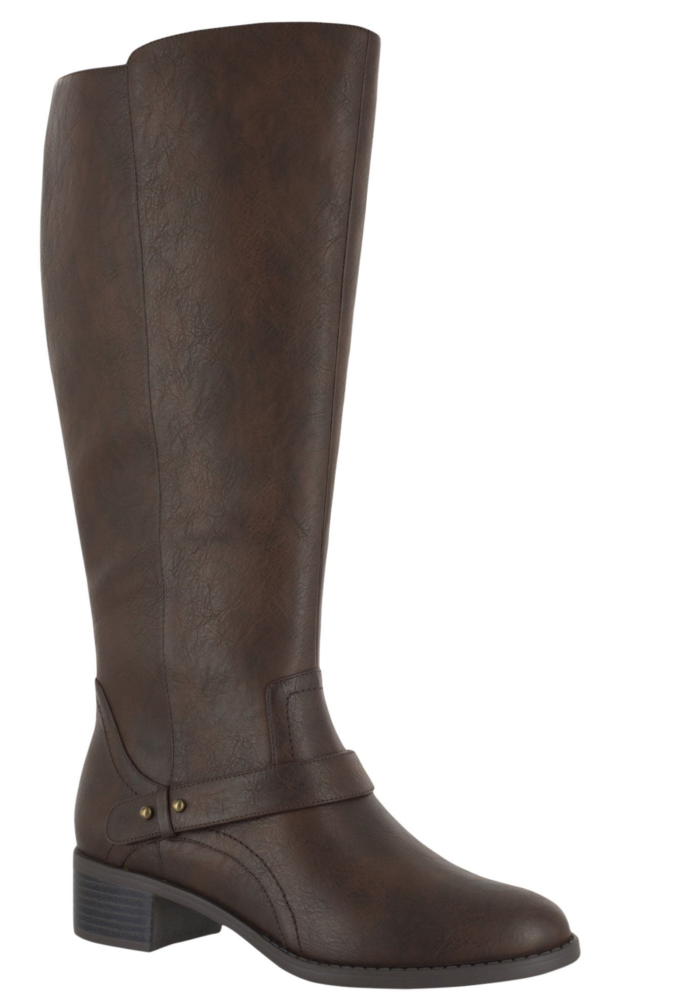 Jewel Wide Calf Boots by Easy Street&reg;, BROWN, hi-res image number 0
