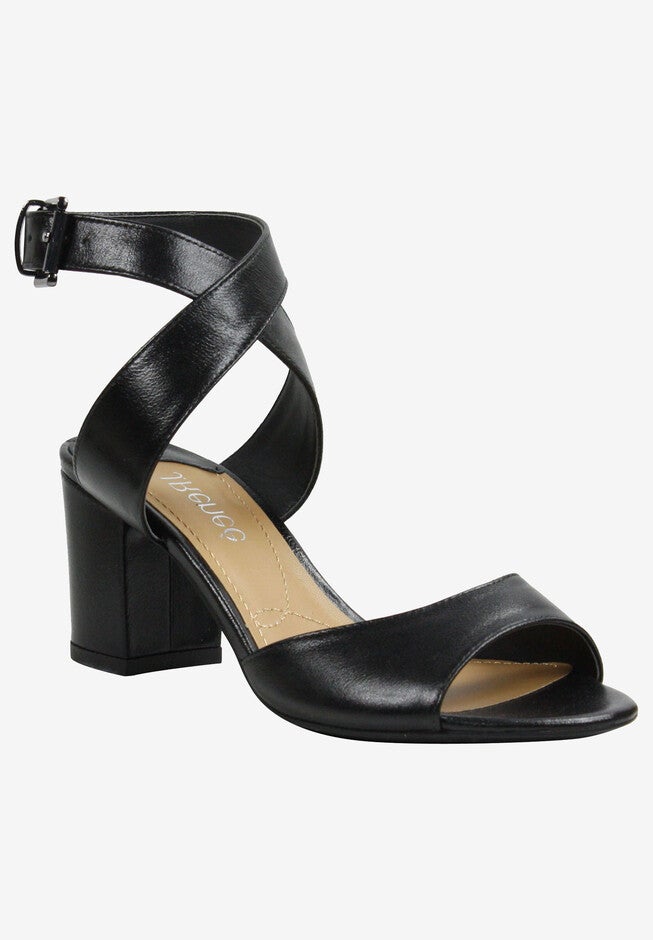 Drizella Sandal , BLACK KID SKIN, hi-res image number null