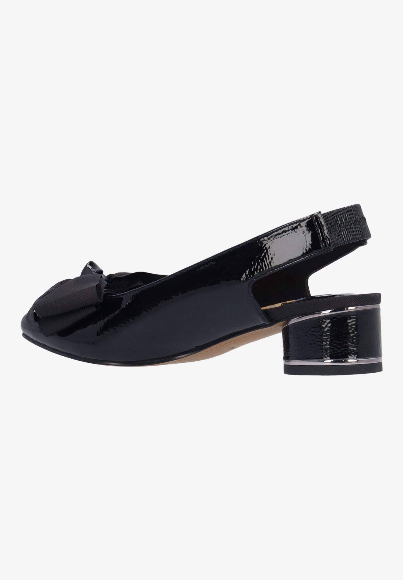 Lazule Sling Back Pump, BLACK, alternate image number 5