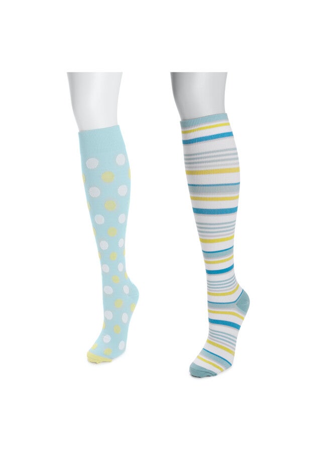 2 Pair Pack Compression Socks, , alternate image number 3