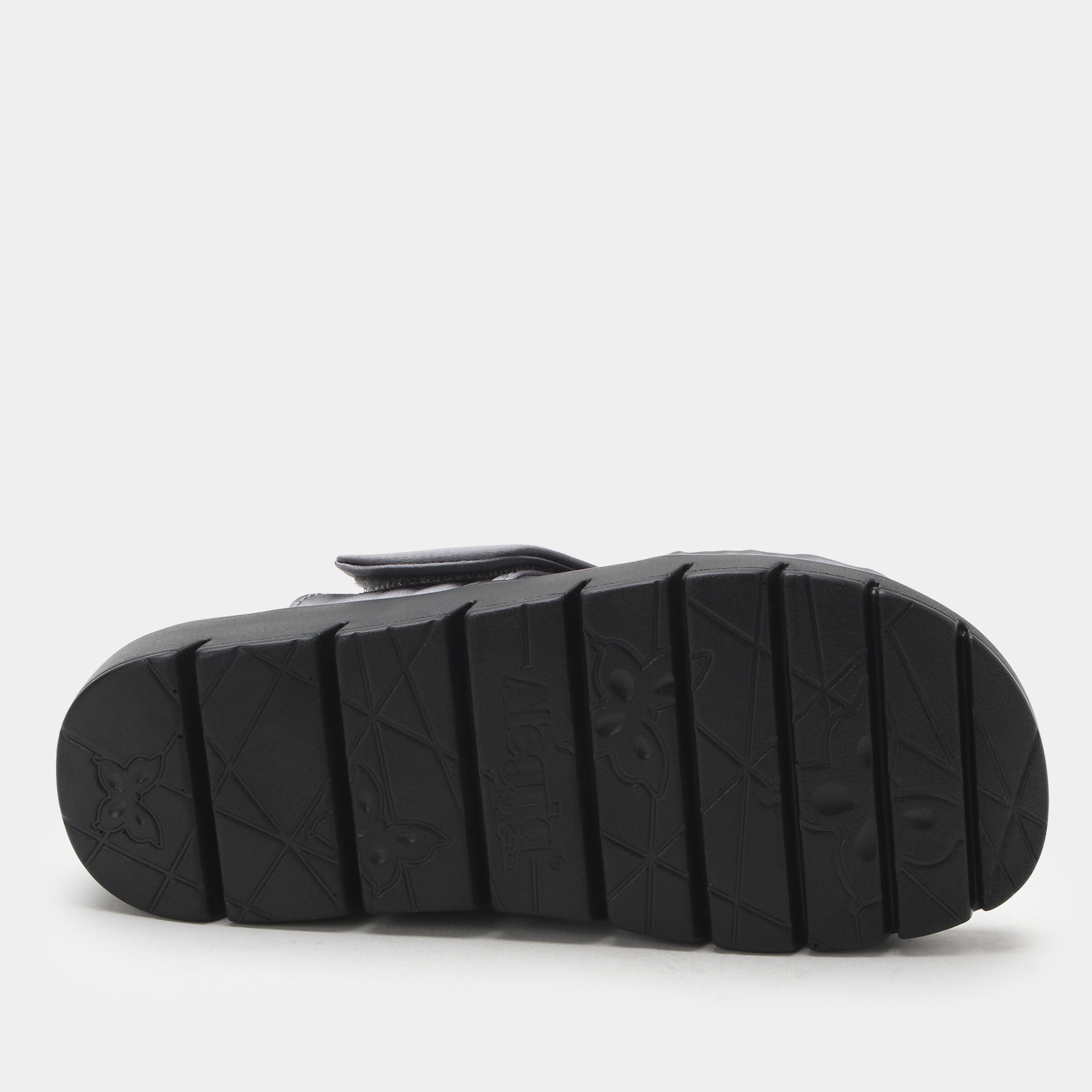 Rylie Vegan Leather Slide Sandal, GREY, on-hover image number 1