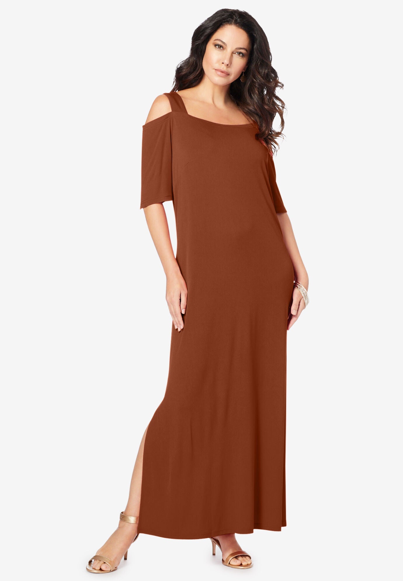 Roamans plus size evening dresses on sale