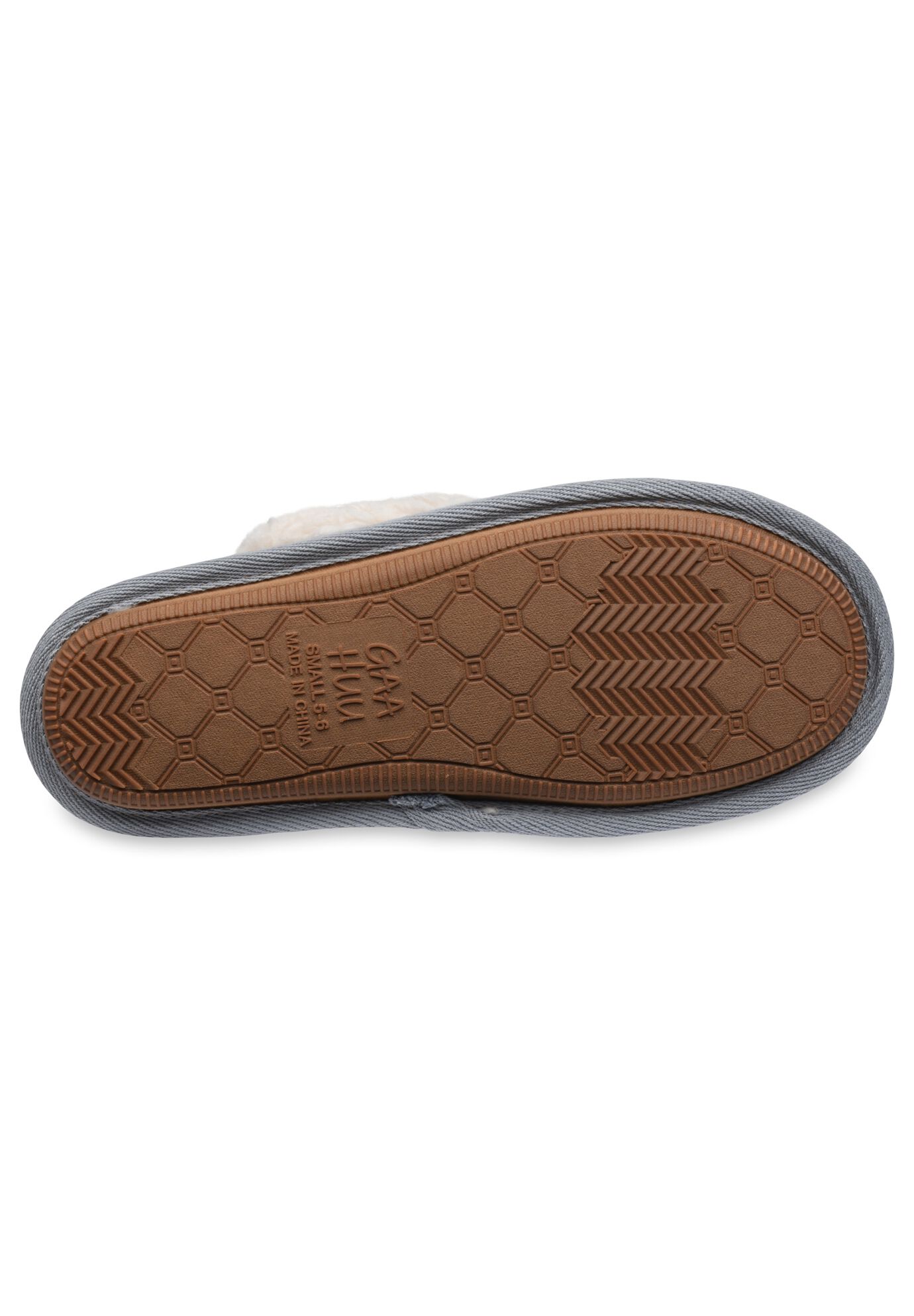 Faux Shearling Memory Foam Scuff Slipper, , alternate image number 3