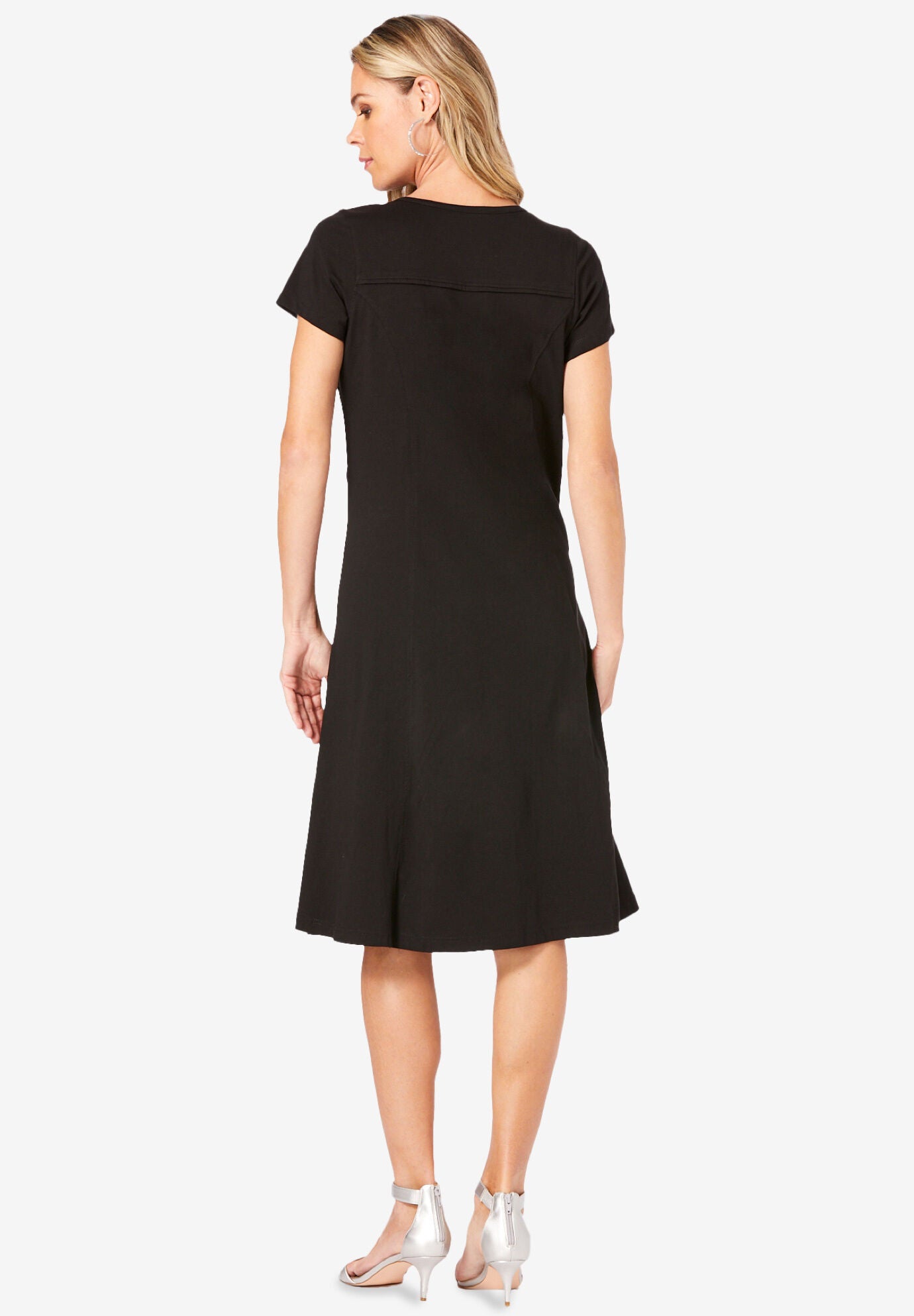 Embellished Jersey Dress, , on-hover image number 1