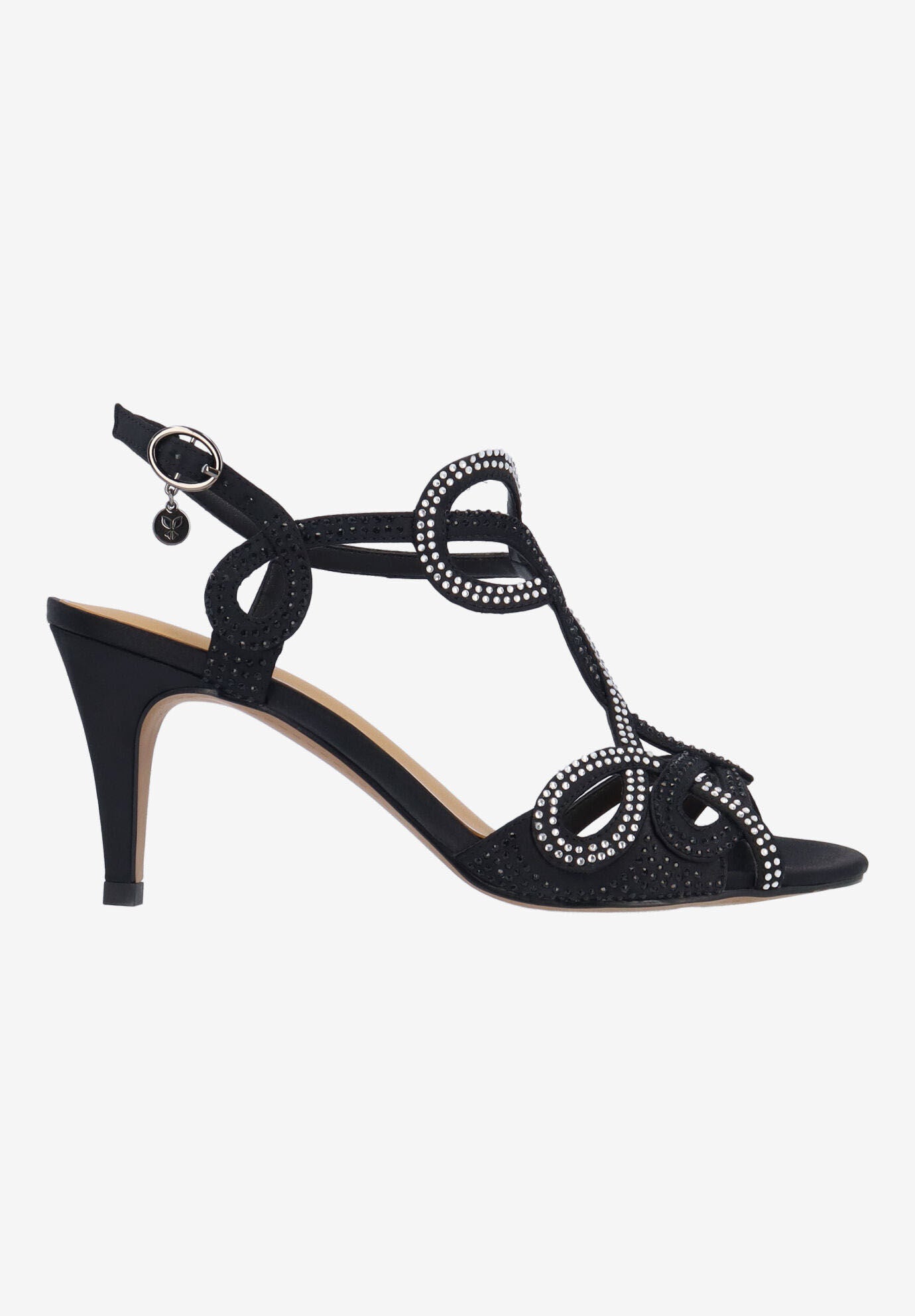 Lulah Strappy Sandal, BLACK, alternate image number 4