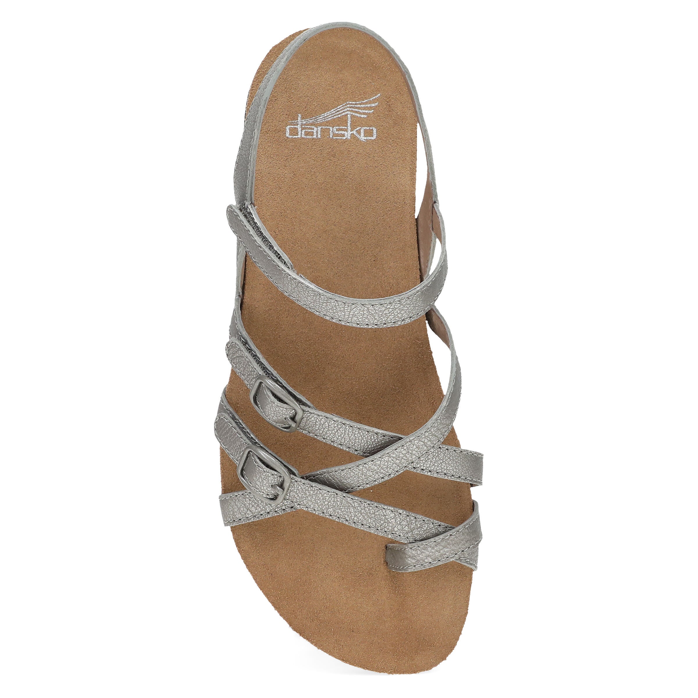 Roslyn Sandal, ANTIQUE SILVER, alternate image number 5