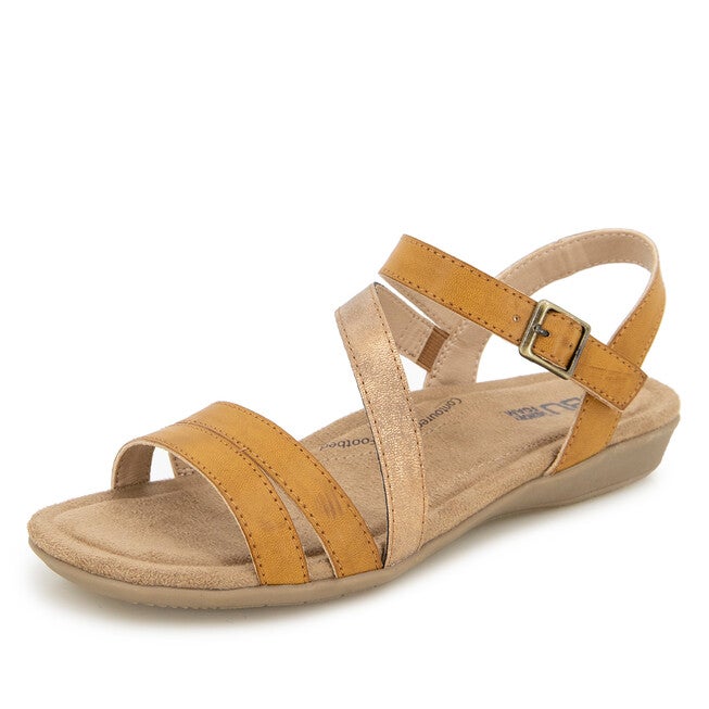 Amalfi Sandal, ALPACA BRONZE, alternate image number null