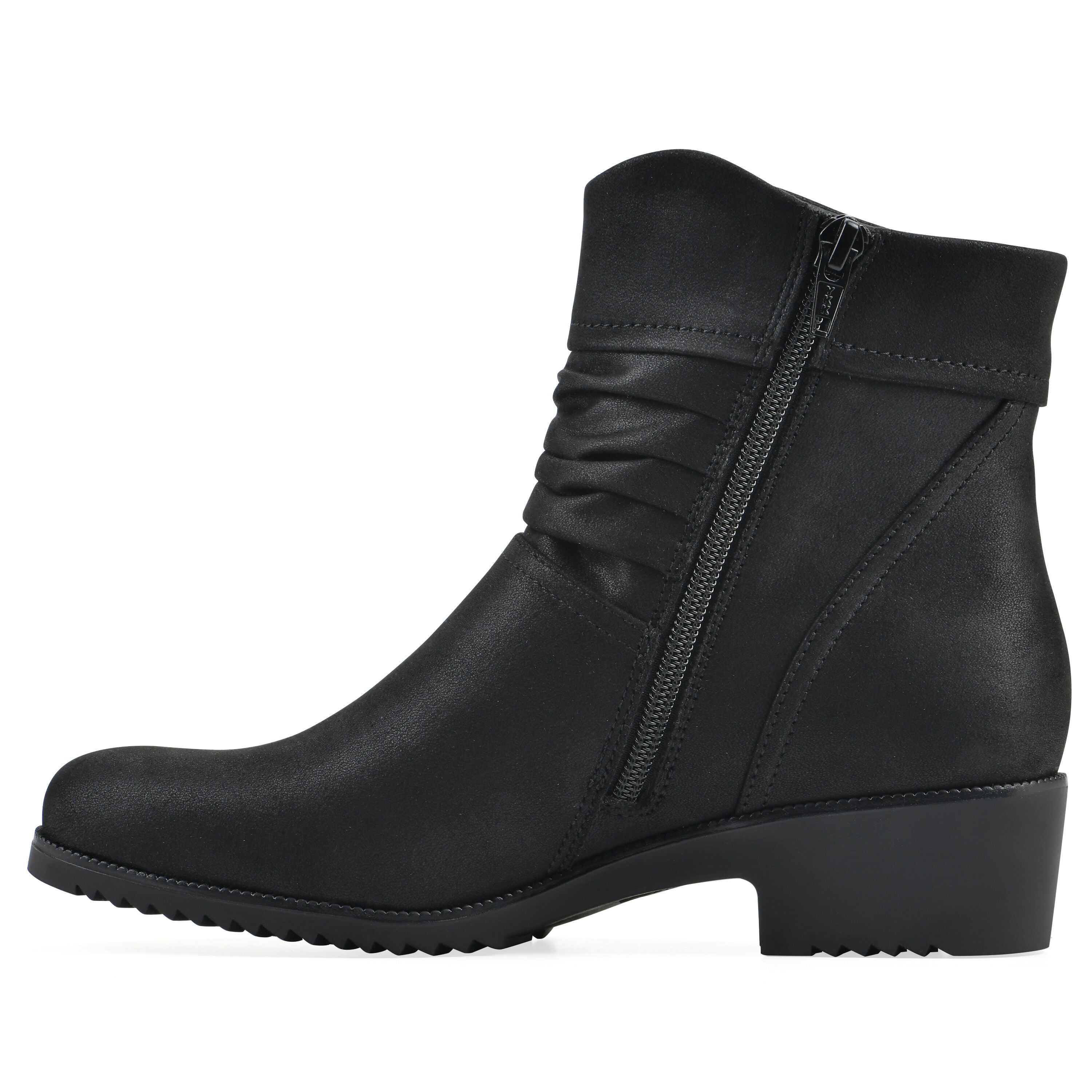 Durbon Ankle Boot, BLACK FABRIC, alternate image number 3