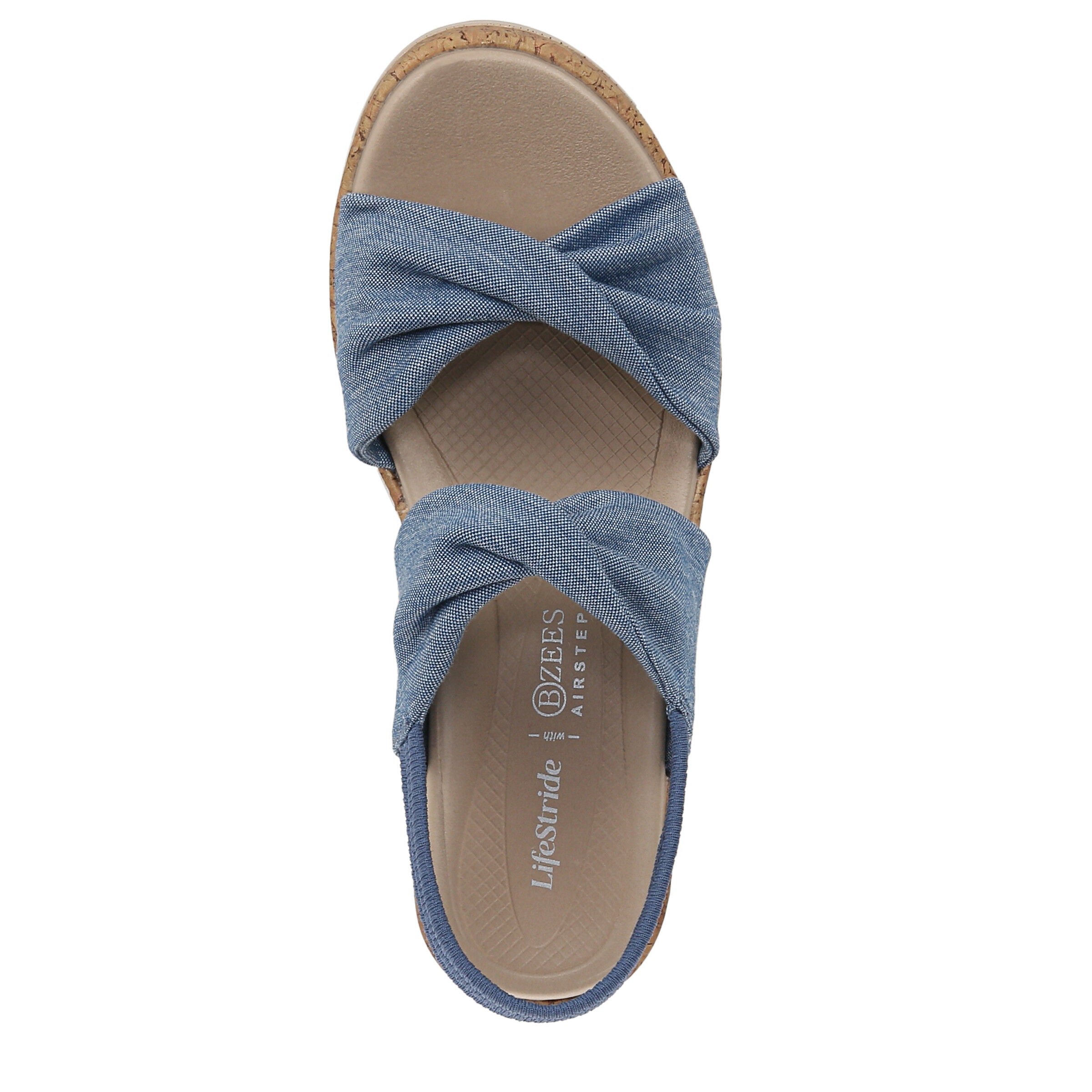 Riley Slingback Wedge Sandal, ELEMENTAL BLUE, alternate image number 6