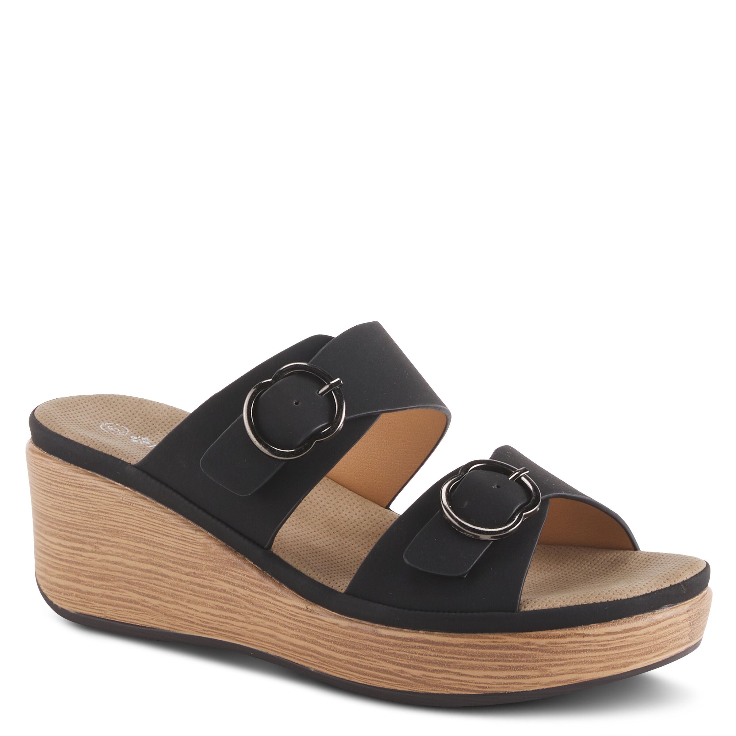 Shaniho Slide Sandal, BLACK, alternate image number 7