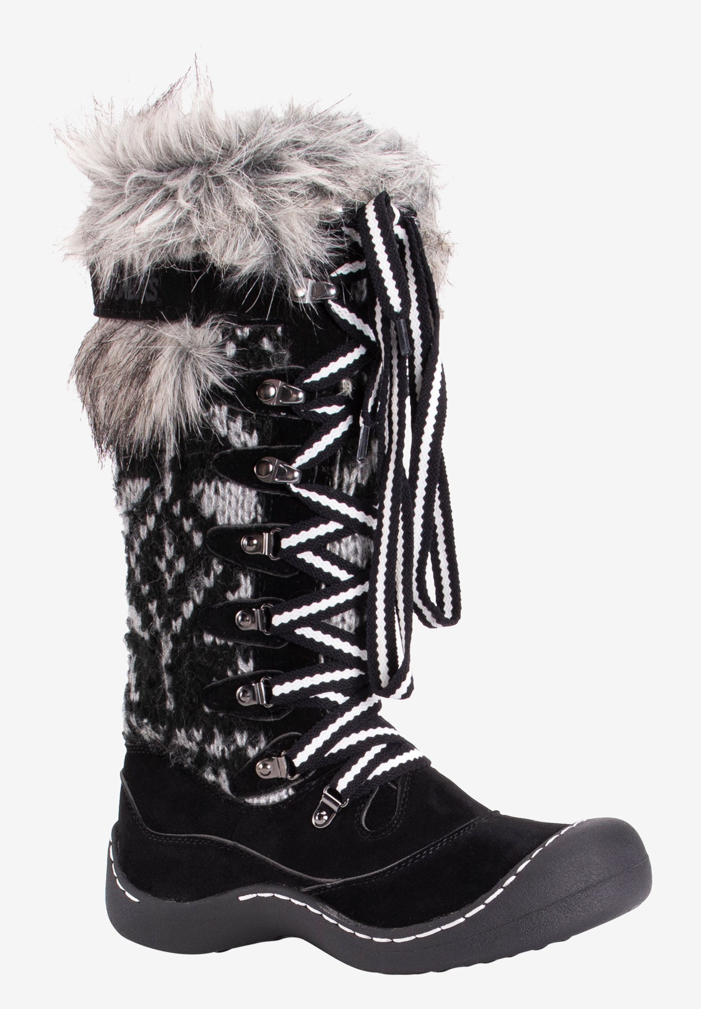 muk luks boots wide width