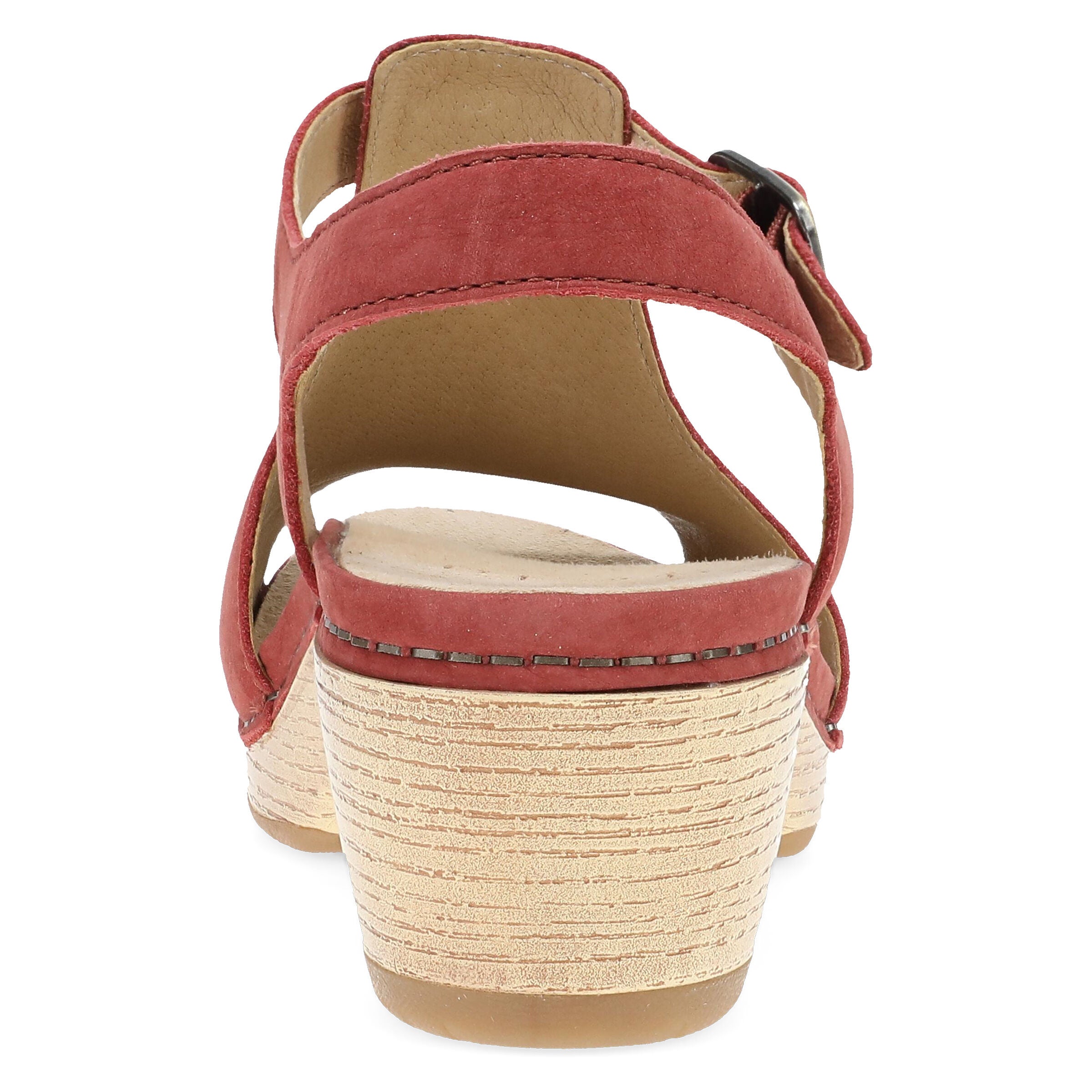 Laverne Paprika Nubuck Sandal, PAPRIKA, on-hover image number 1