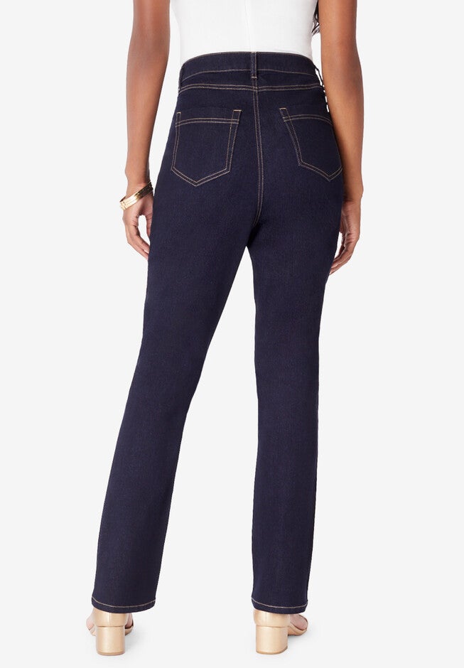 Rhinestone-Detailed Bootcut Jean, , on-hover image number null