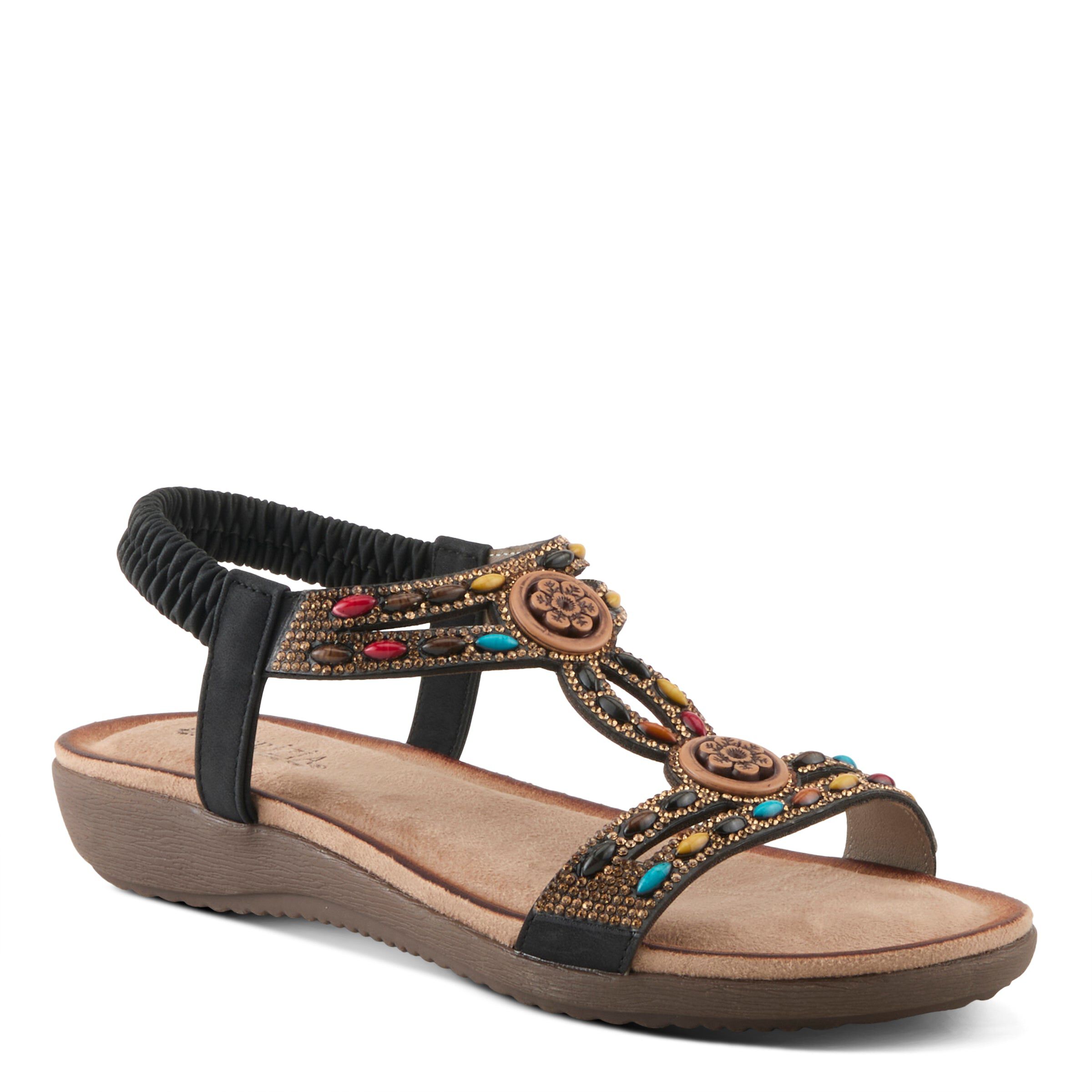 Ponyo Ankle Strap Sandal, BLACK, hi-res image number 0
