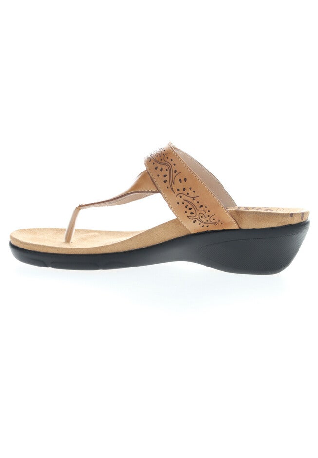 Wynzie Leather Sandal, , alternate image number null
