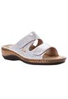 Joelle Slide Sandal , SILVER, hi-res image number null