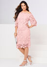 Off-The-Shoulder Lace Dress, , alternate image number null