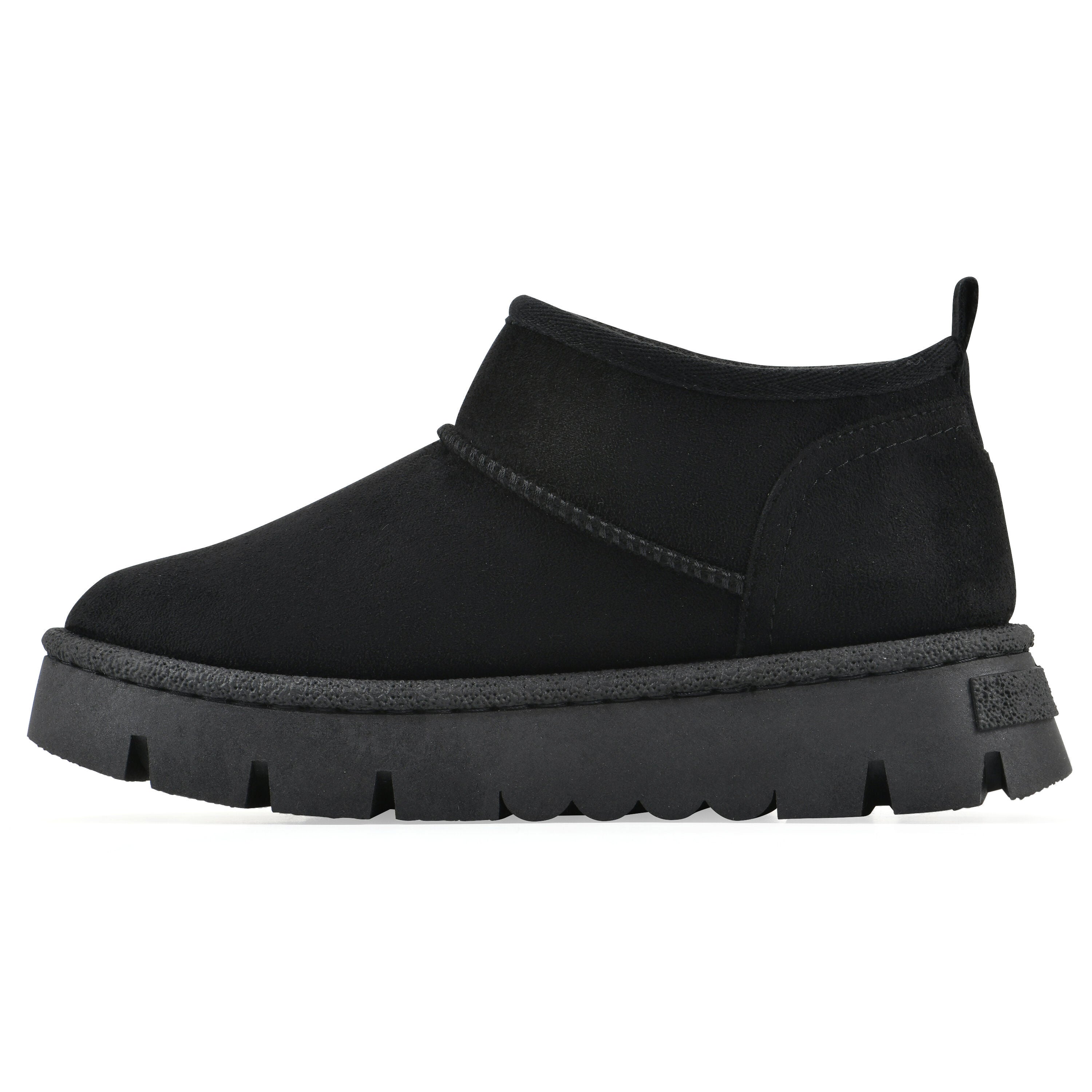 Toree Faux Fur Bootie, BLACK, alternate image number 3