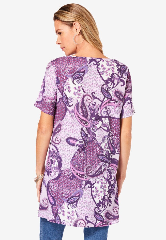 Scoopneck Swing Thermal Tunic, , on-hover image number null