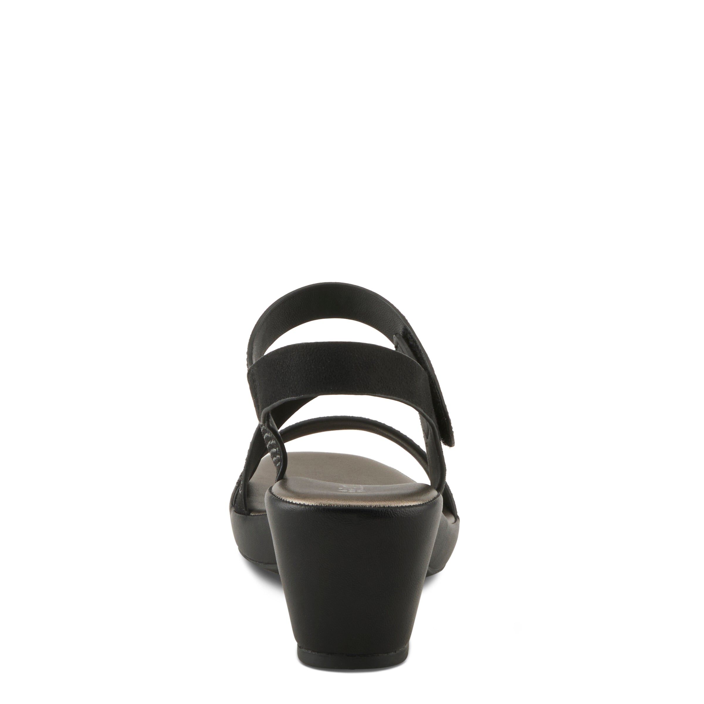Yadiel Slingback Sandals, BLACK, alternate image number 4