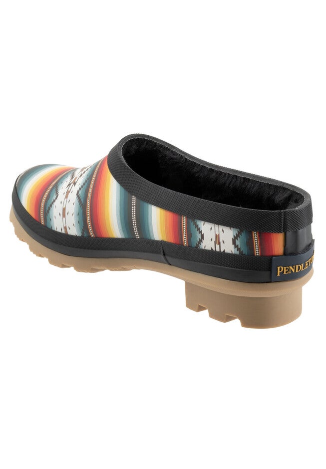 Saltillo Sunset Fur Garden Mule, , on-hover image number 1