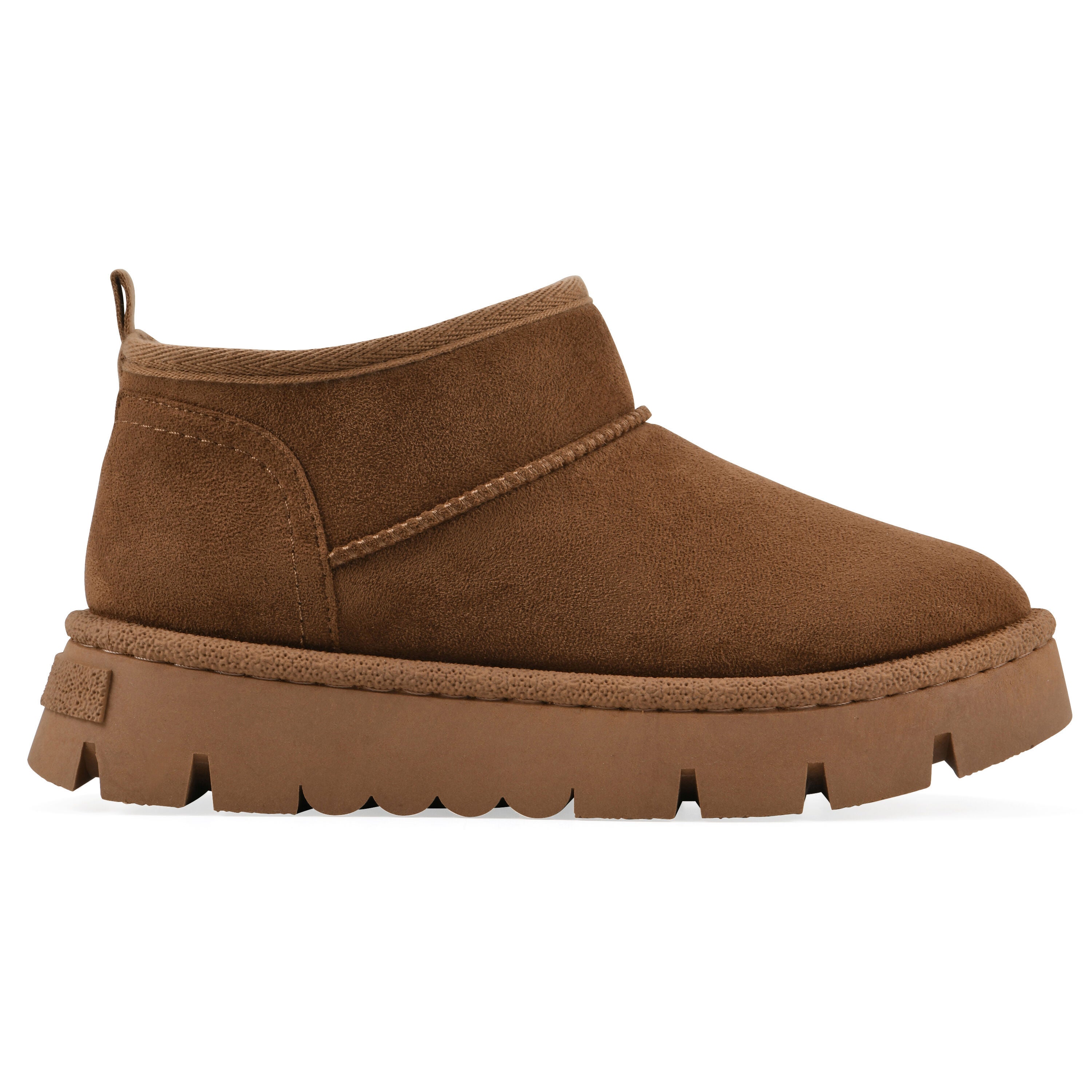 Toree Faux Fur Bootie, CHESTNUT, alternate image number 2