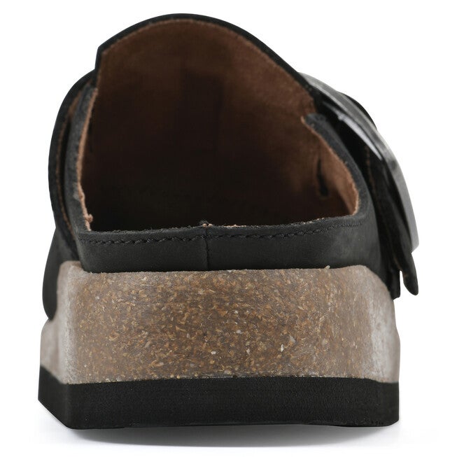 Bayberry Footbeds Clog, BLACK NUBUCK, on-hover image number 1