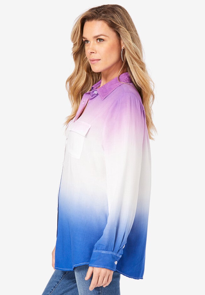 Tie-Dye Big Shirt, , alternate image number null