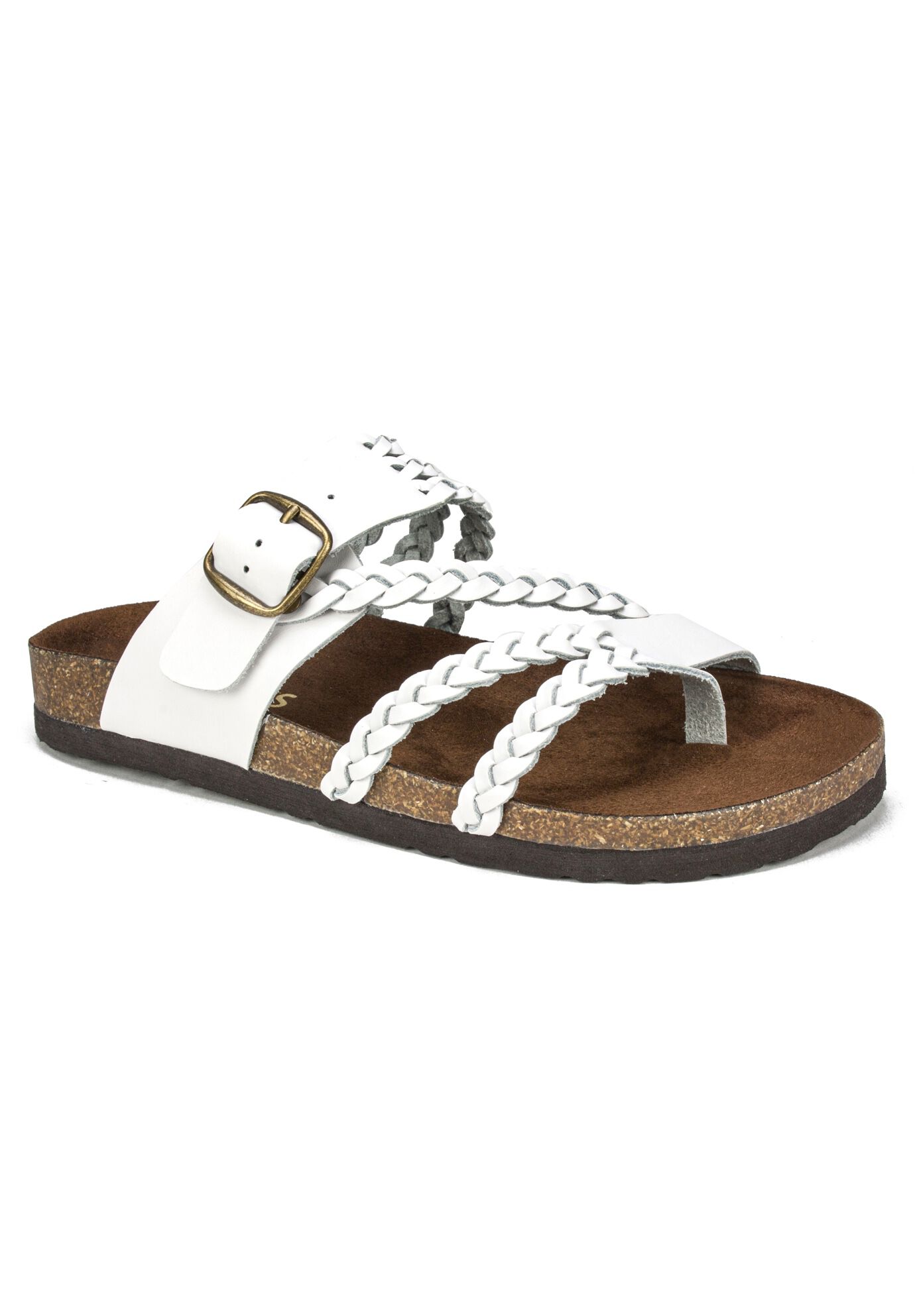 Hayleigh Sandal, WHITE LEATHER, hi-res image number 0