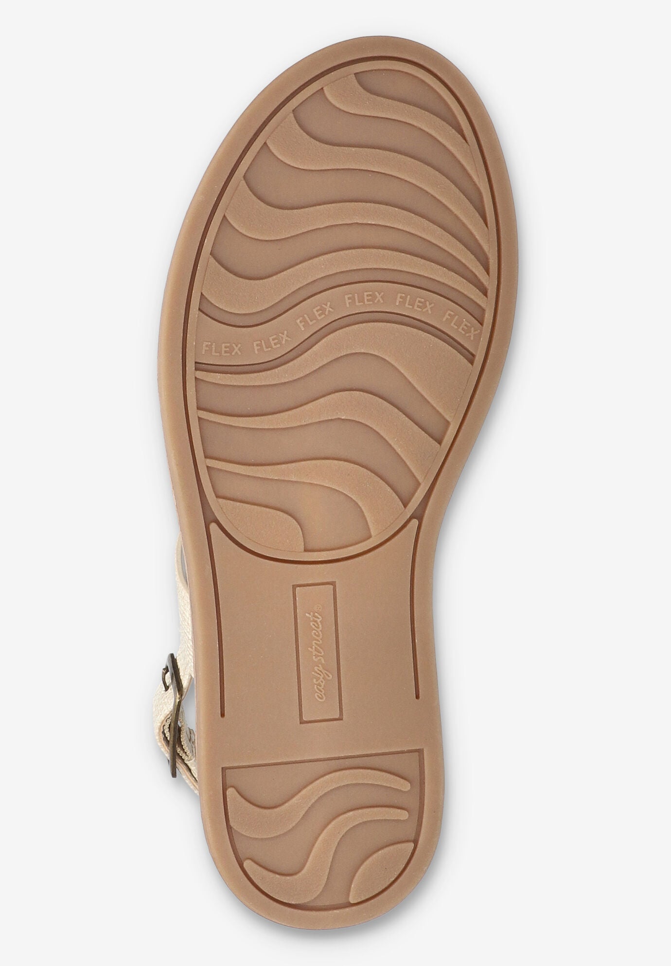 Tampa Comfort Platform Sandal, NATURAL LINEN, alternate image number 5