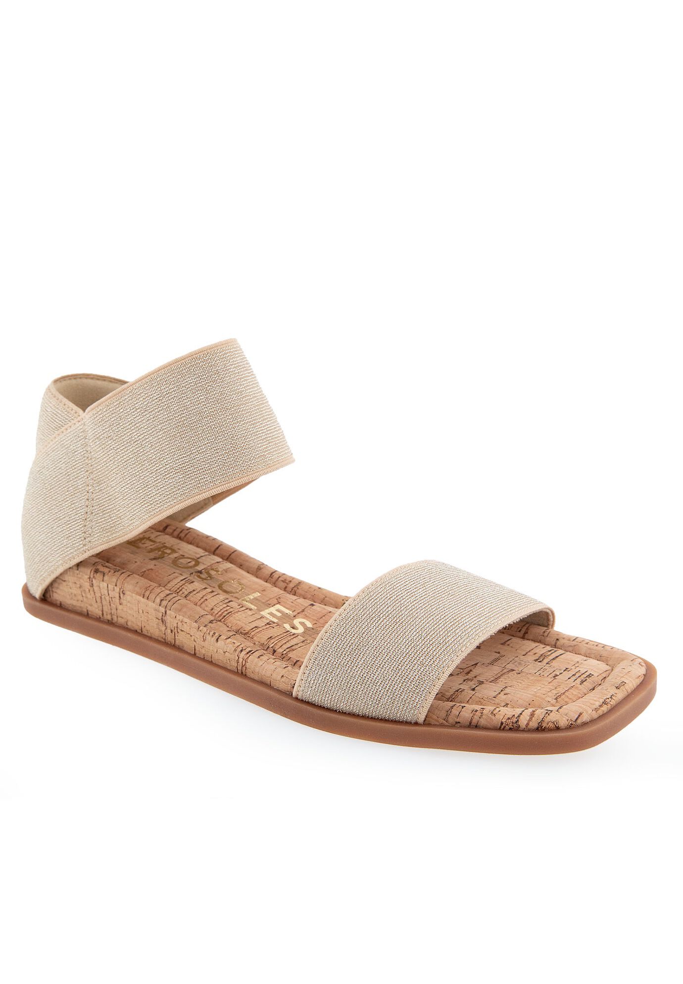 Bente Sandal, SOFT GOLD ELASTIC, hi-res image number 0