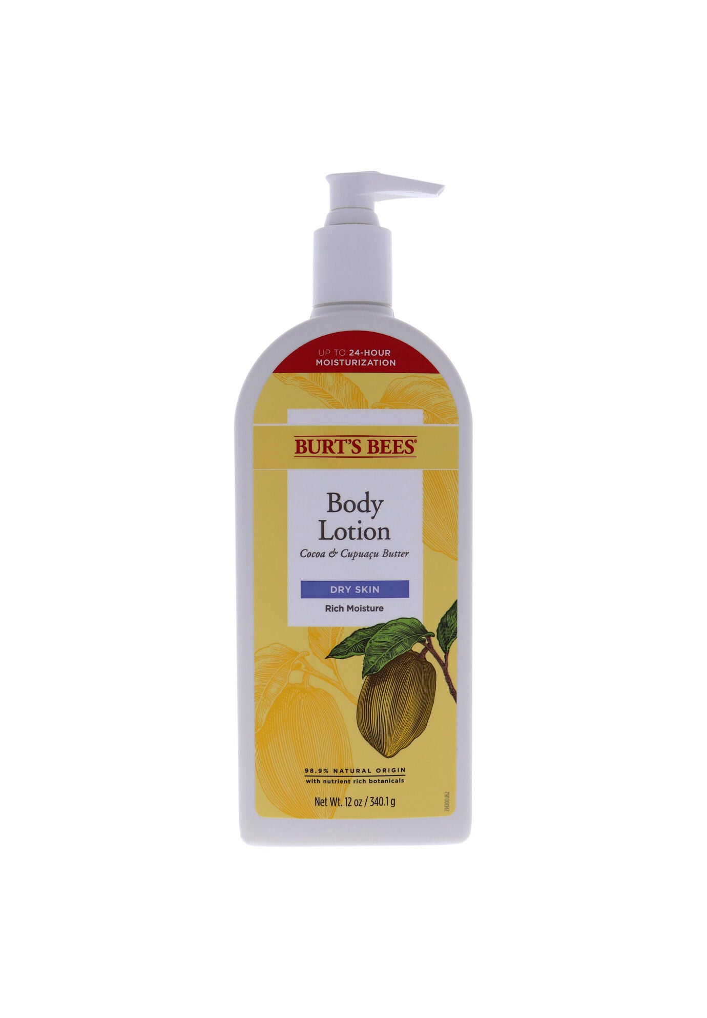 Cocoa And Cupuacu Butters Body Lotion -12 Oz Body Lotion, O, hi-res image number 0