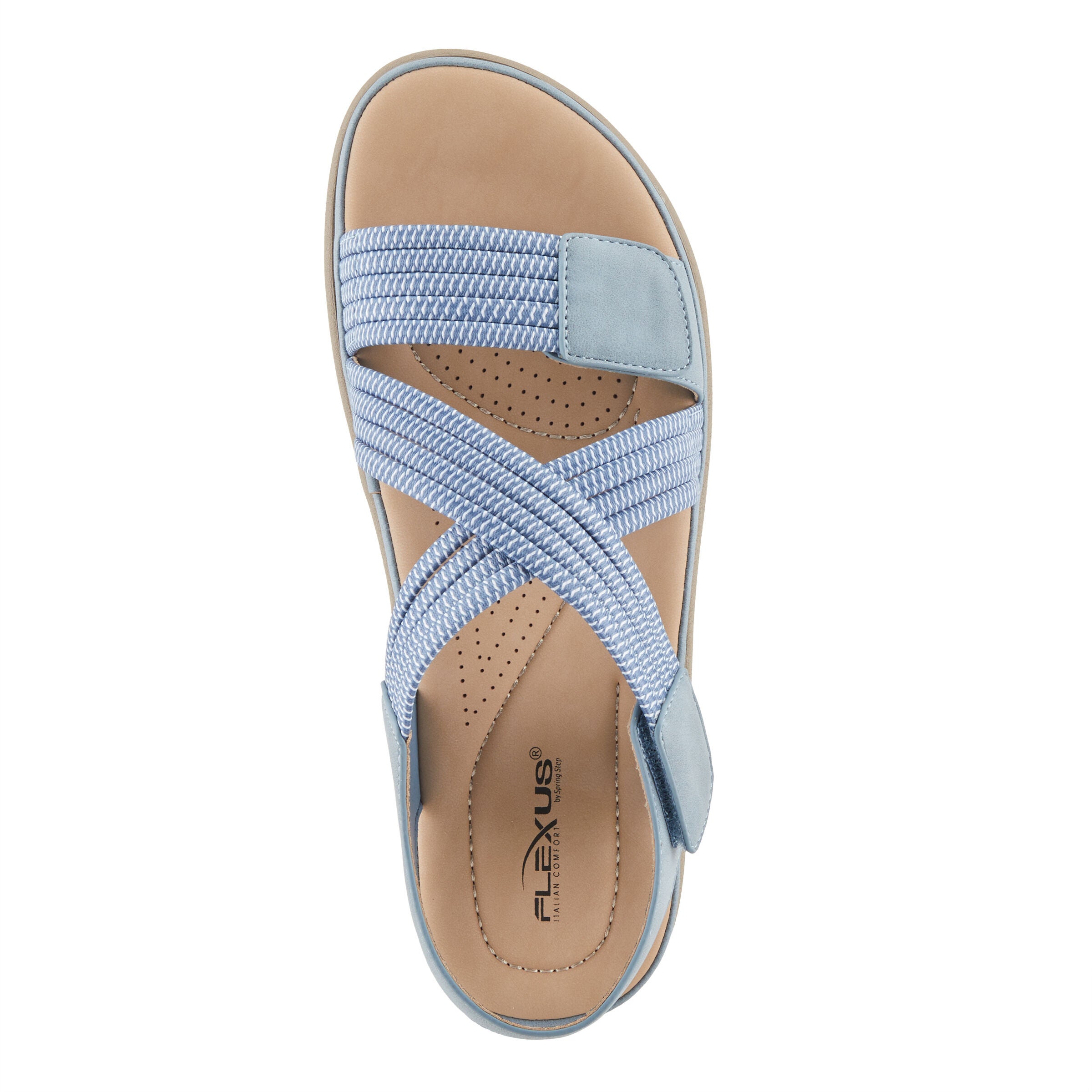 Crossbeam Sandal, BLUE, alternate image number 3