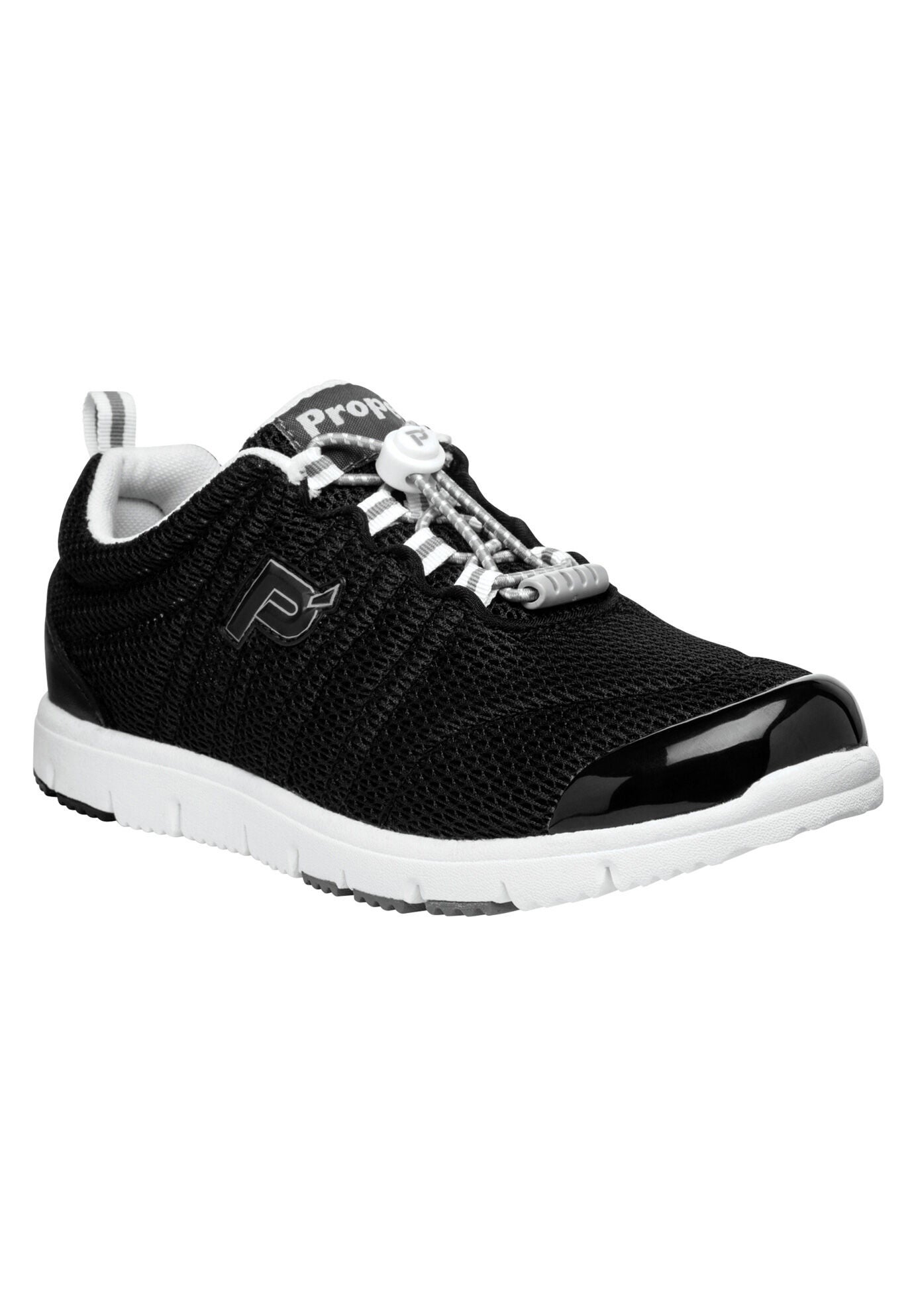 TravelWalker II Sneaker by Propet®, BLACK MESH, hi-res image number 0