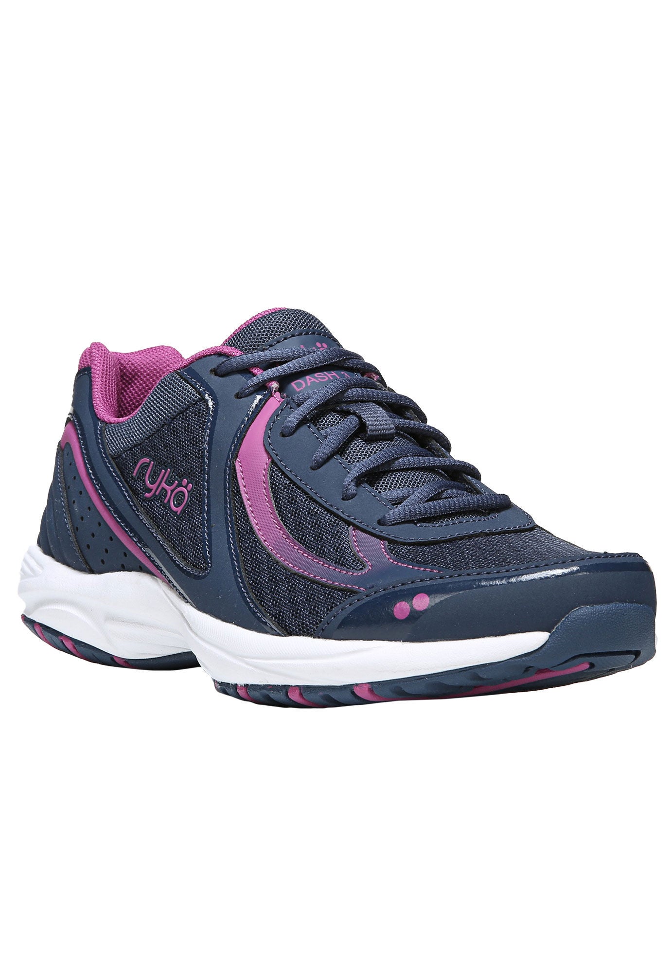 Dash 3 Sneakers by Ryka&reg;, NAVY PINK, hi-res image number 0