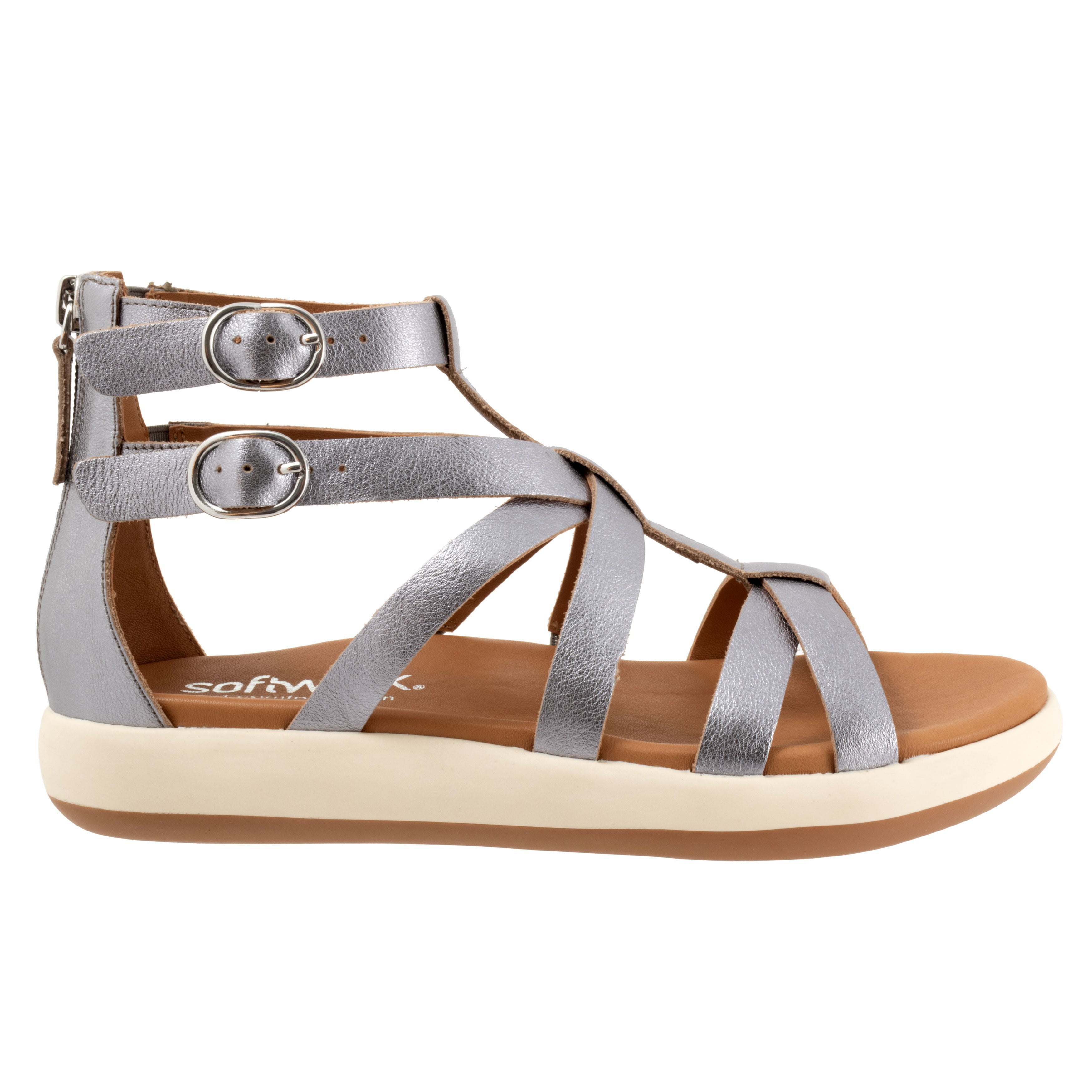 Jamaica Sandal, PEWTER, alternate image number 4