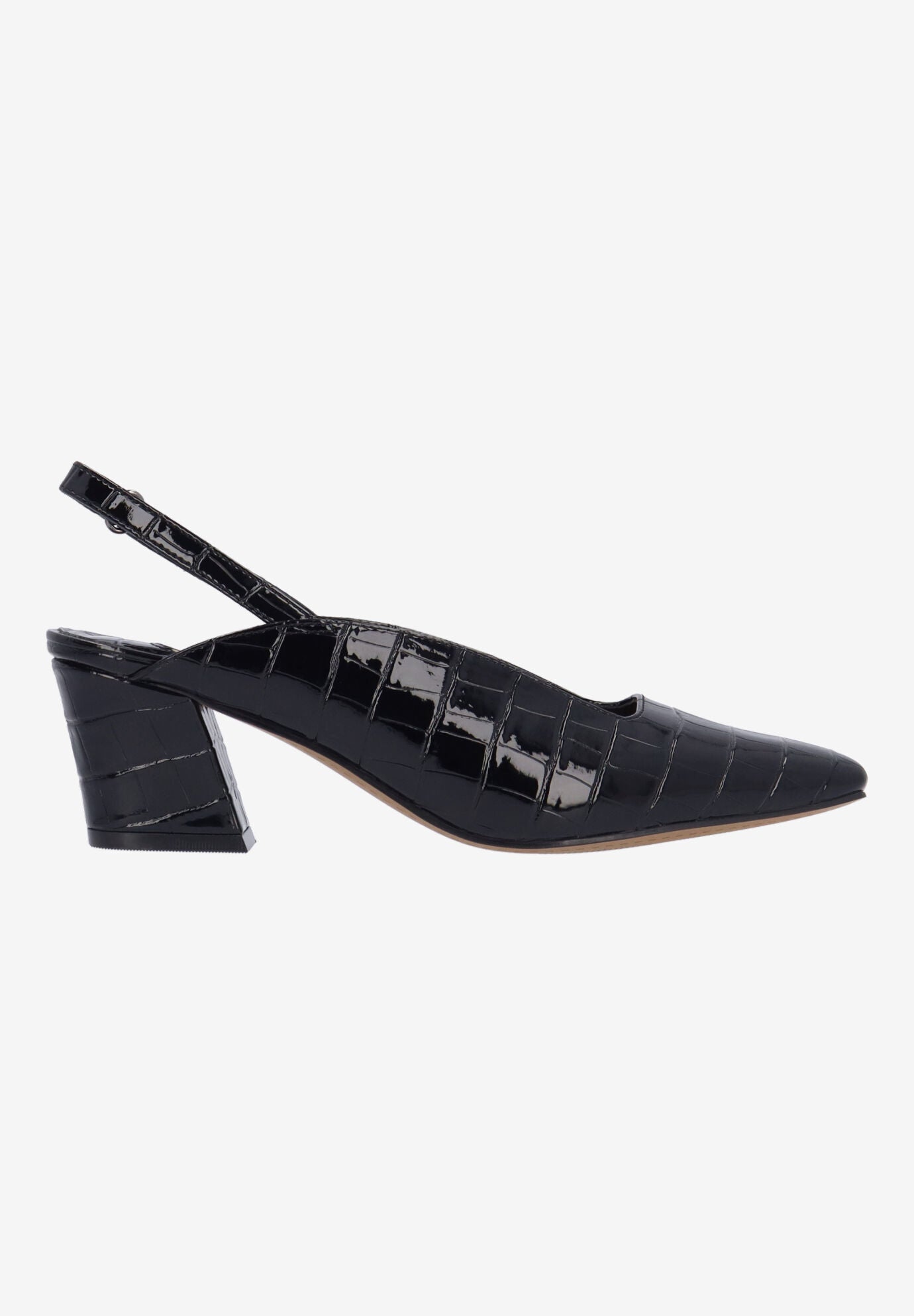 Stasia Slingback Pump, BLACK, alternate image number 3