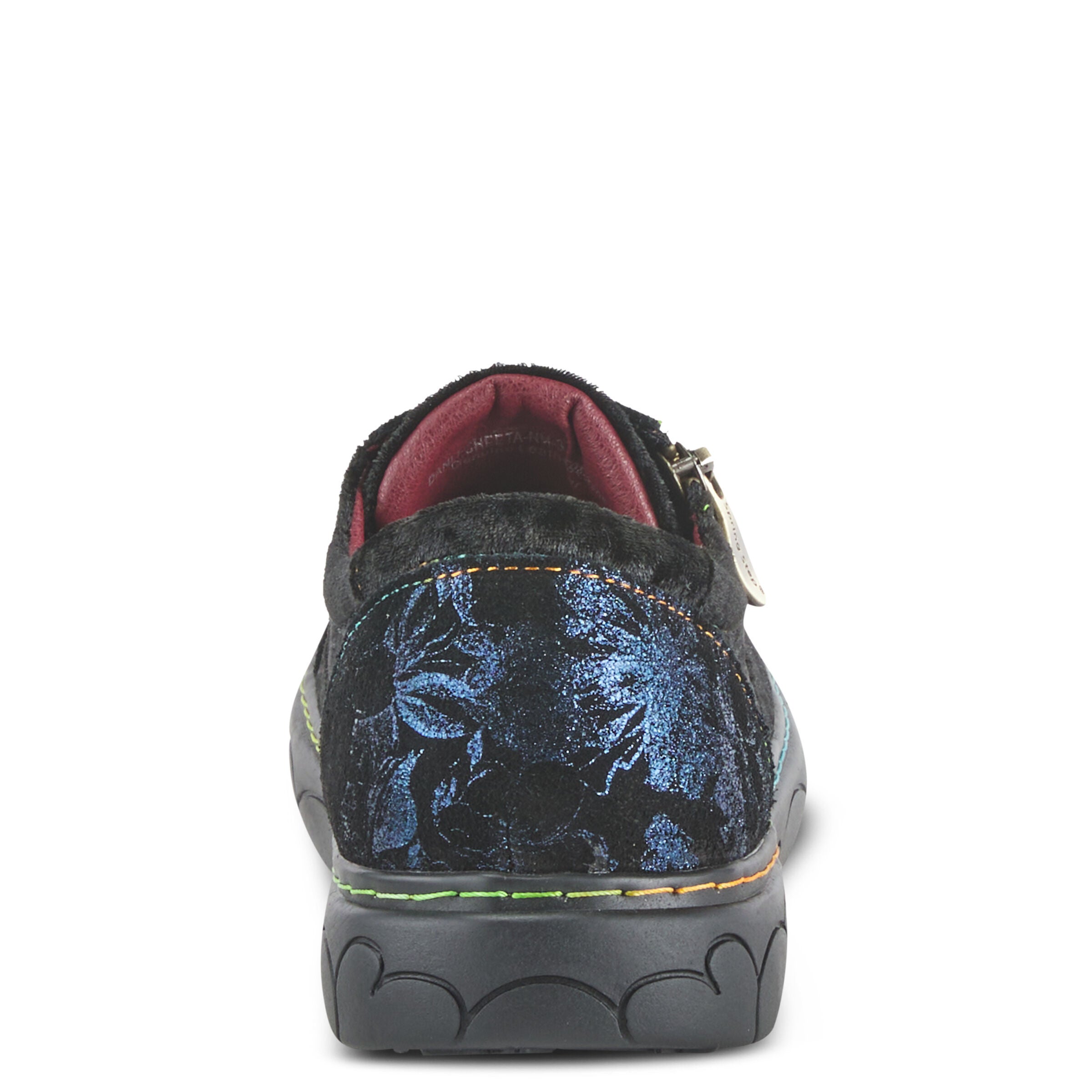 Danli-Cheeta Sneaker, NAVY MULTI, alternate image number 4