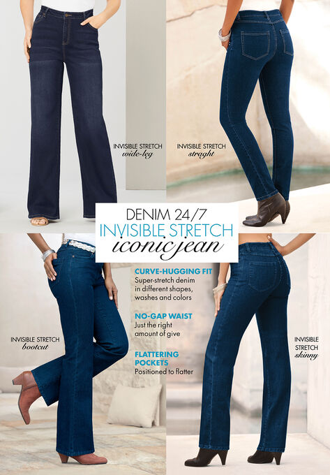 Skinny Jean with Invisible Stretch® by Denim 24/7®, , alternate image number null