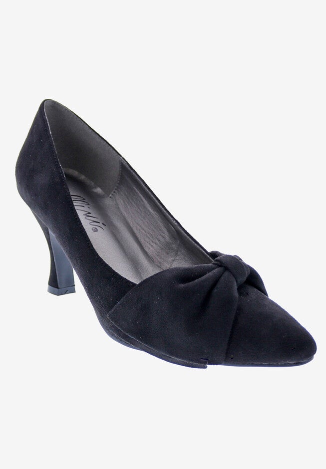 Charm Kitten Heel Pump, BLACK, hi-res image number 0