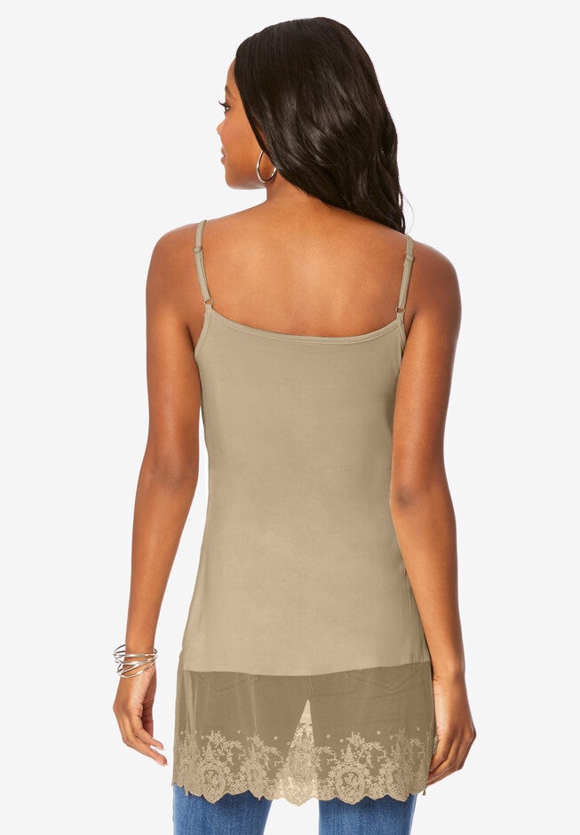 Lace-Hem Camisole, , on-hover image number null
