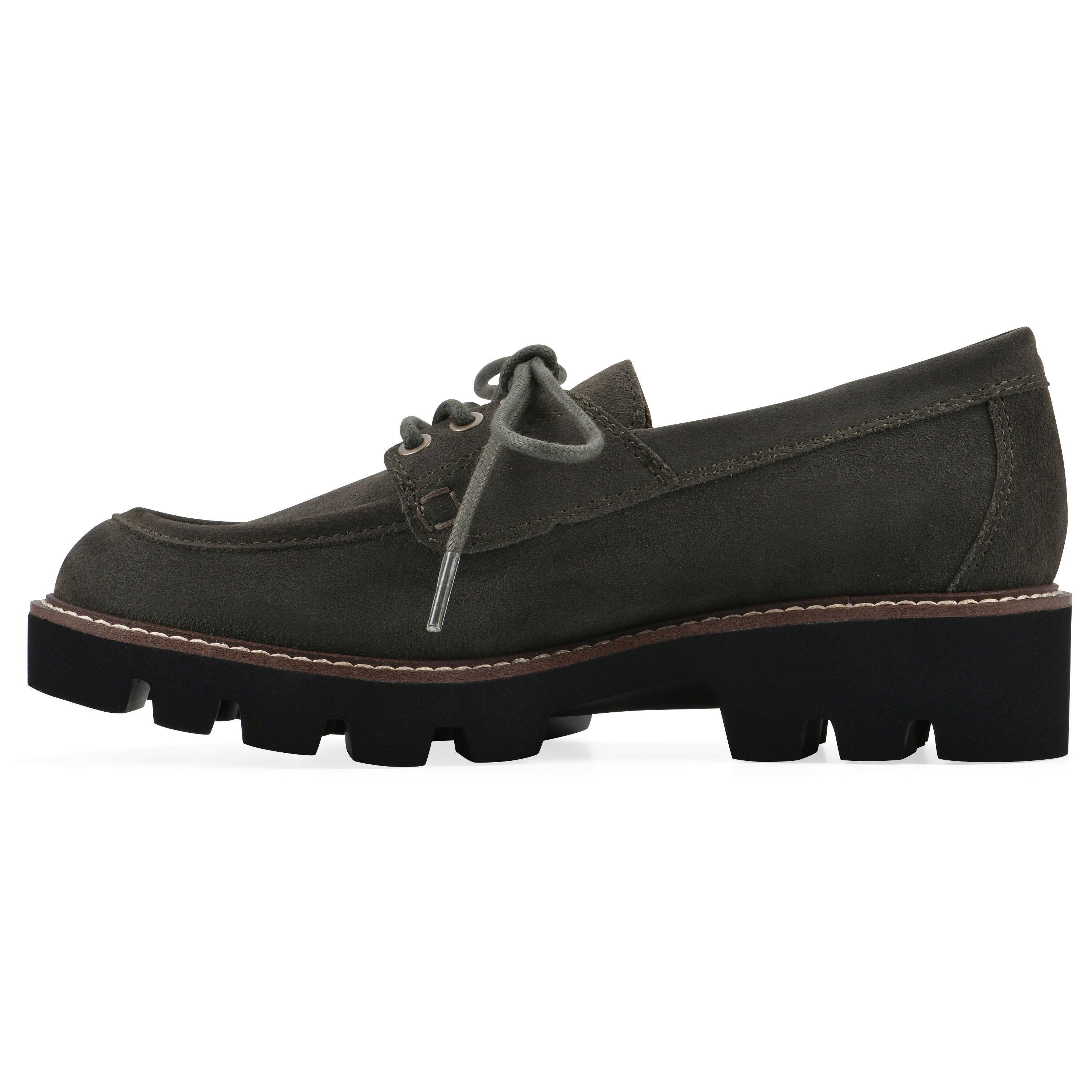 Gino Lug Sole Loafer, ARMY SUEDE, alternate image number 3