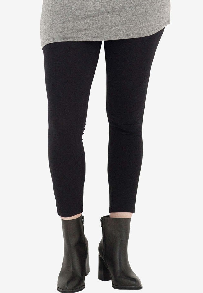 Knit Leggings by Castaluna, BLACK, hi-res image number 0