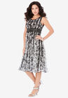 Sleeveless Mesh Dress, , alternate image number null