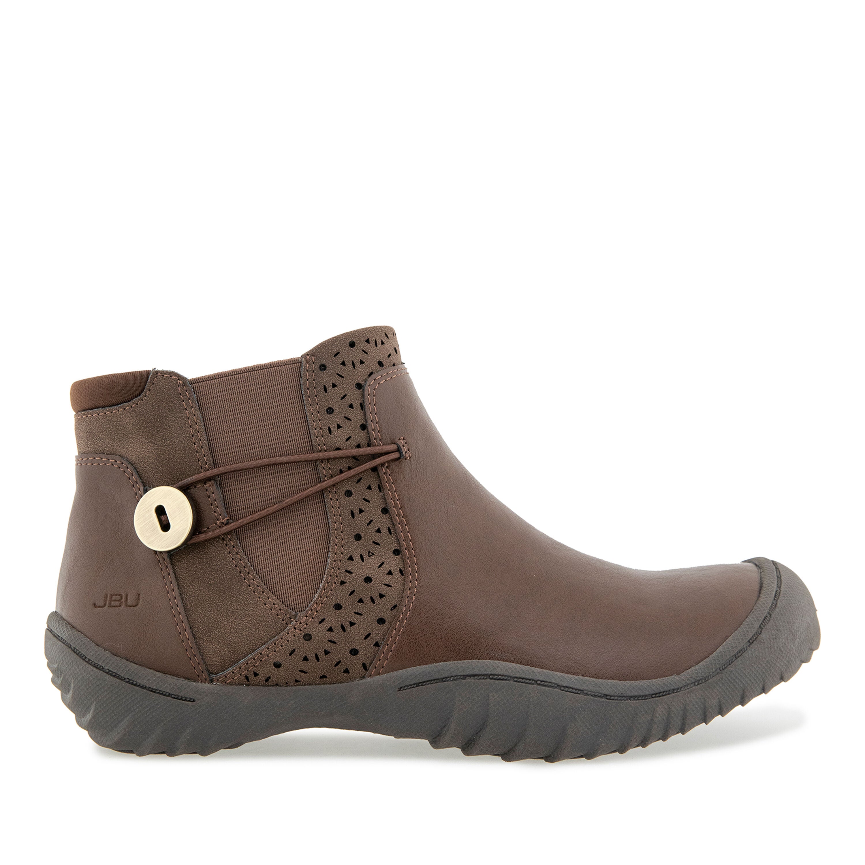Jemma Water Resistant Casual Boot, CHOCOLATE, alternate image number 2