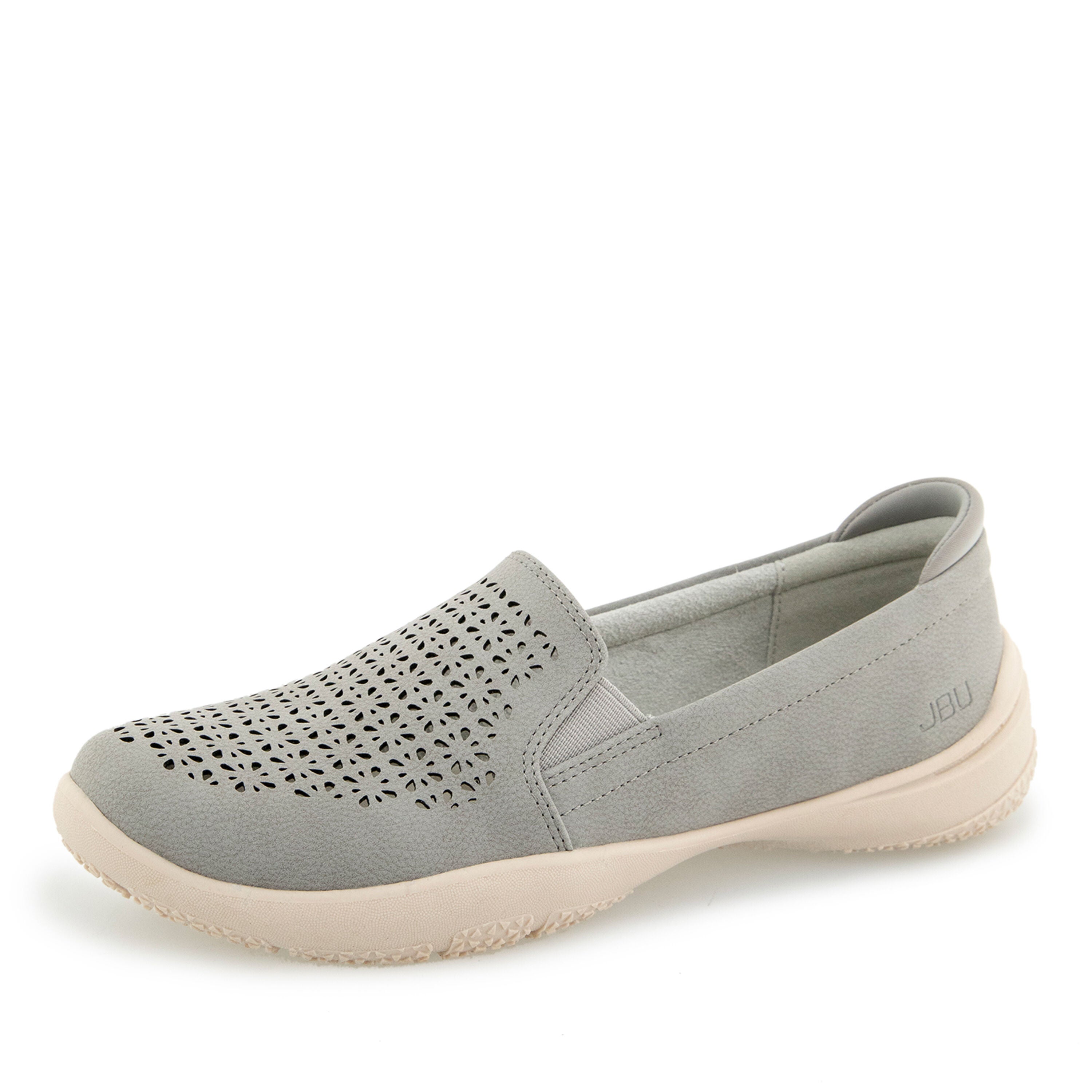 Fabian Slip-On Flat, GREY, alternate image number 6