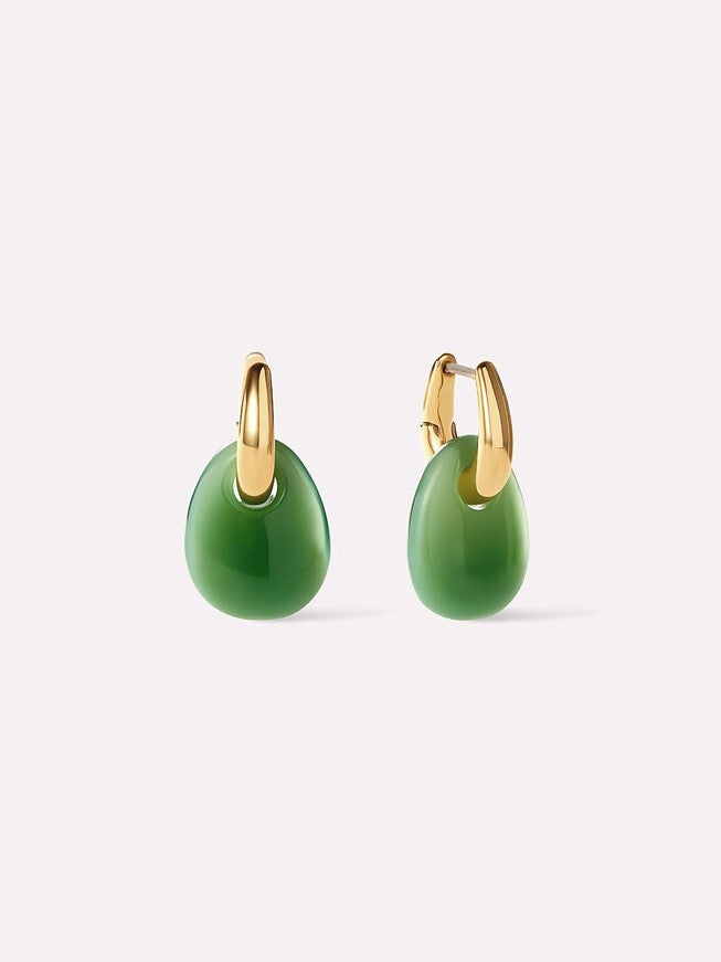 Kayla Gold Drop Earrings, GOLD, hi-res image number 0