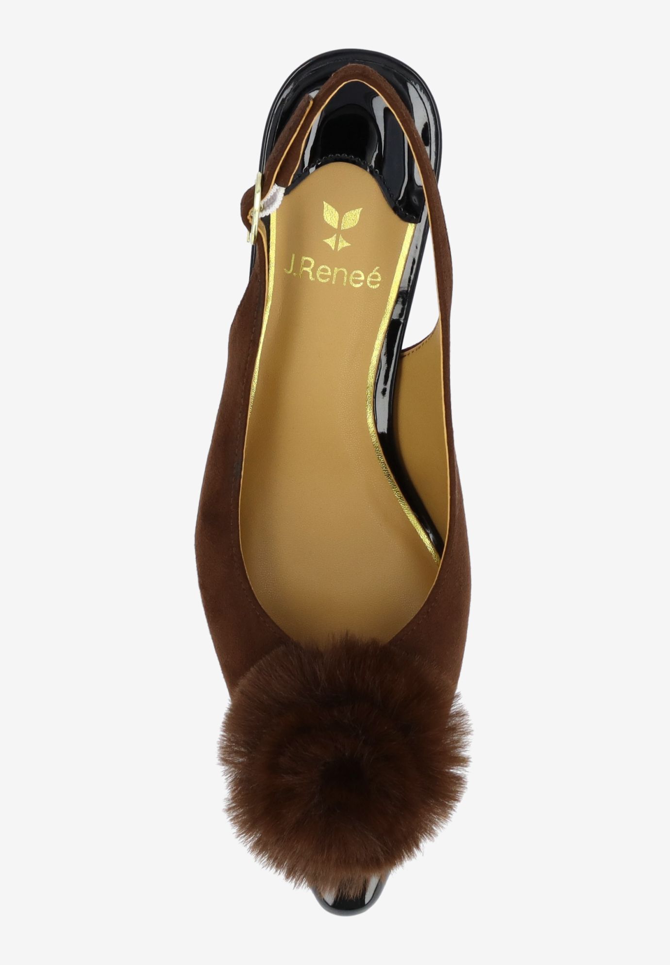 Hevina Sling Back Pump, BROWN BLACK, alternate image number 1
