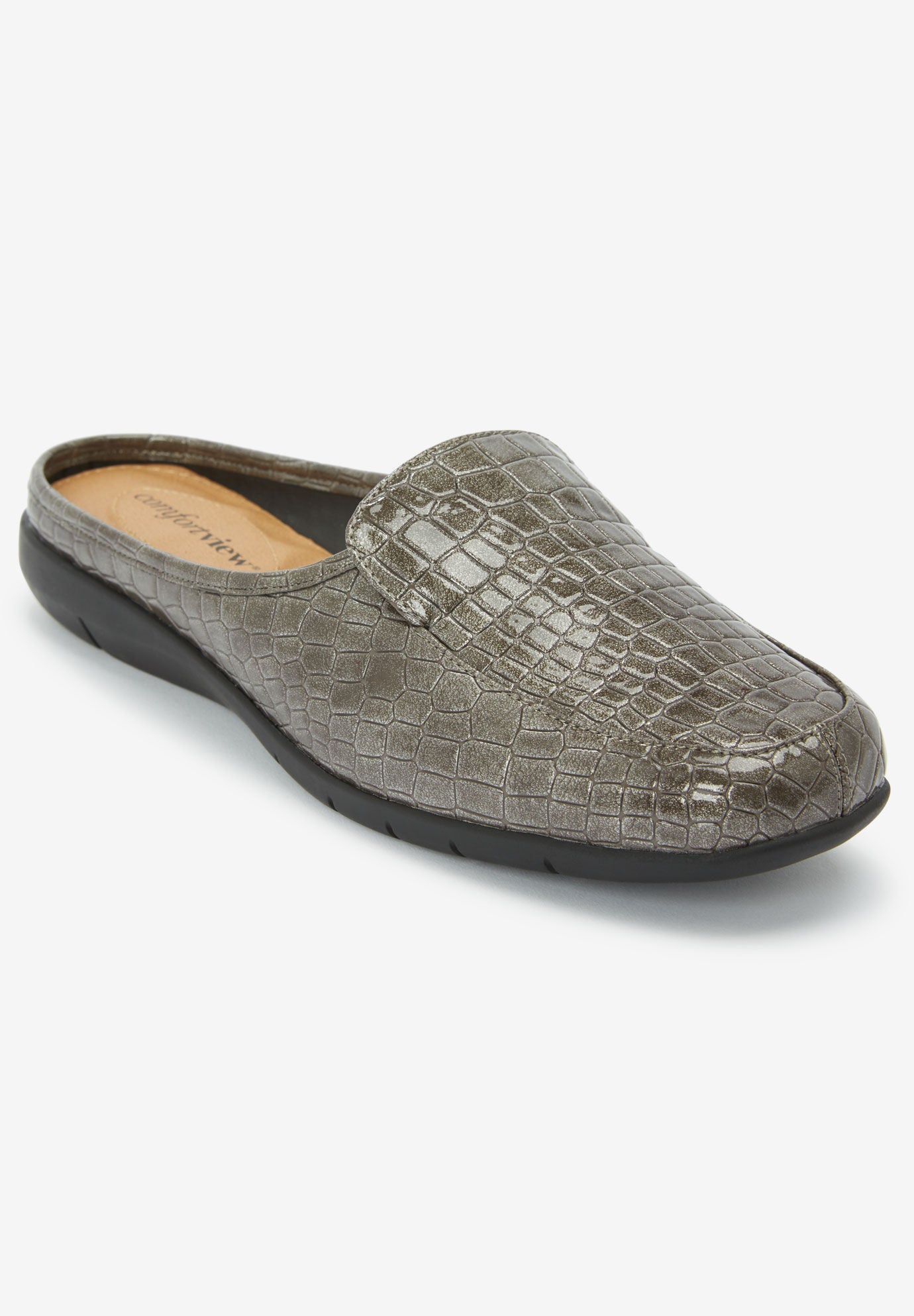 womens wide width mules